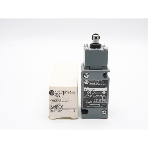 ALLEN BRADLEY 802T-DP SER. J 120-600VAC 60A (WH) NSMP