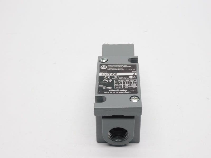 ALLEN BRADLEY 802T-DP SER. J 120-600VAC 60A (WH) NSMP