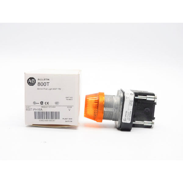 ALLEN BRADLEY 800T-PH16A SER. V 120V (WH) NSMP