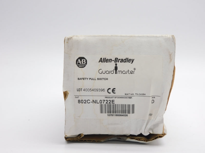 ALLEN BRADLEY 802C-NL0722E SER. D 500V 10A (WH) NSMP