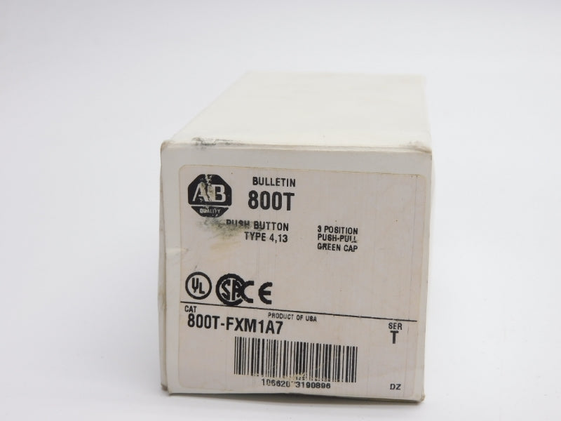 ALLEN BRADLEY 800T-FXM1A7 SER. T (WH) NSMP