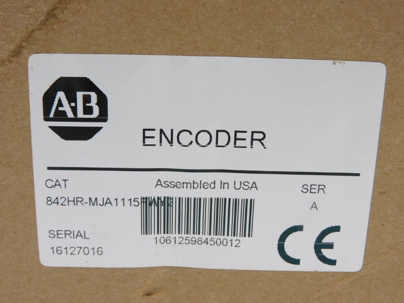 ALLEN BRADLEY 842HR-MJA1115FWY2 SER. A (BR/WH) NSMP