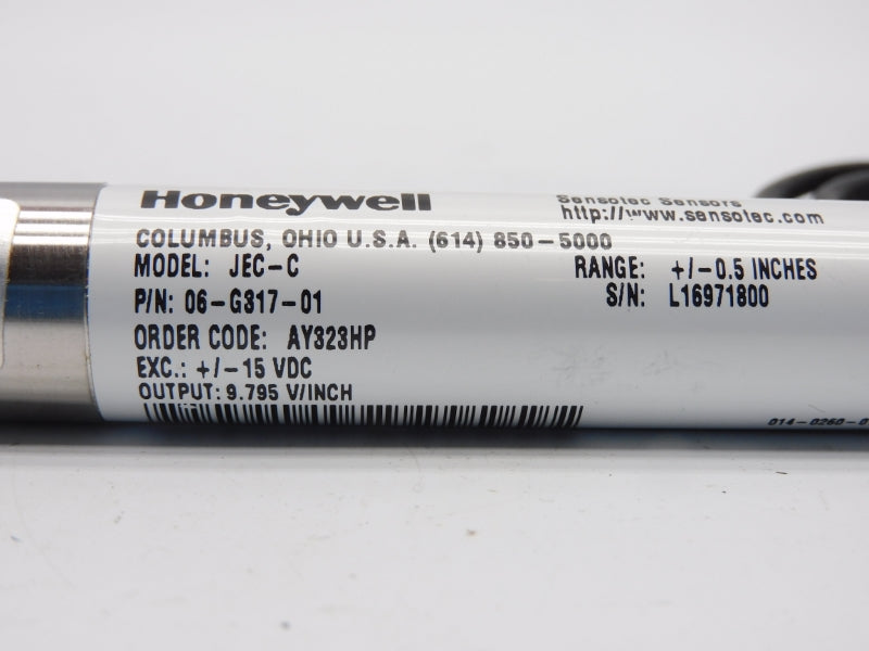 HONEYWELL 06-G317-01 JEC-C +/-15VDC NSMP