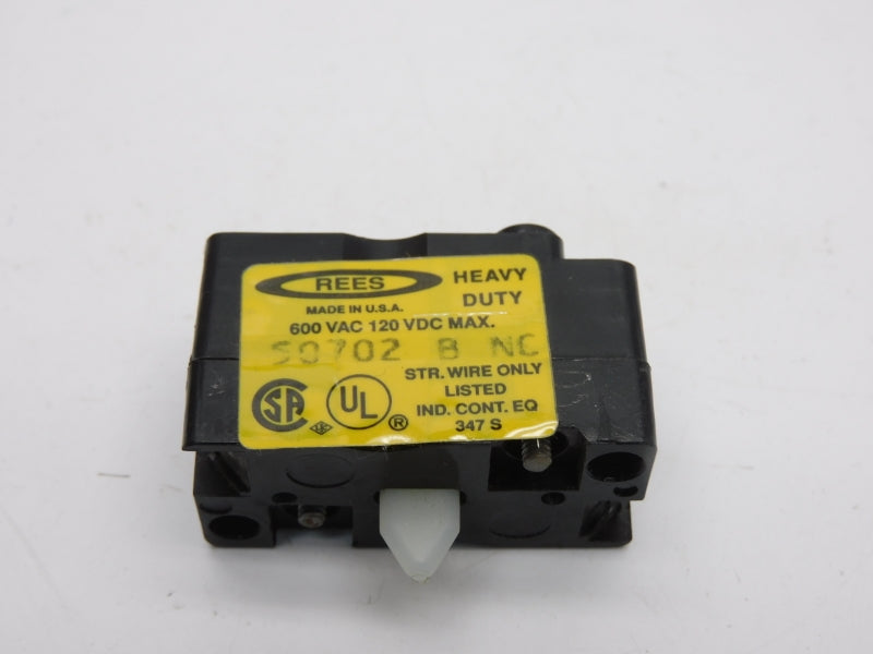 REES 50702BNC 600VAC UNMP