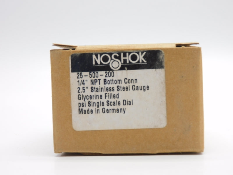 NOSHOK 25-500-200 200PSI NSMP