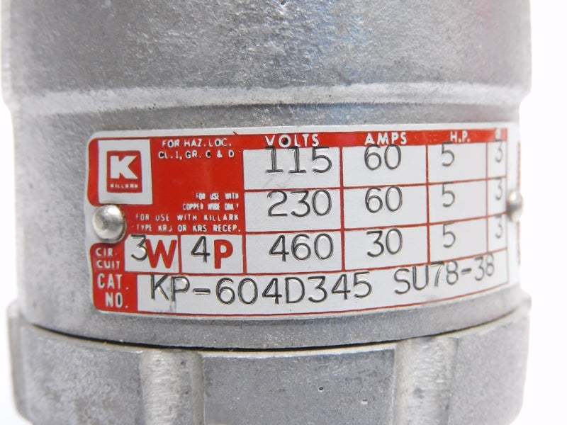KILLARK KP-604D345 460V 60A NSNP
