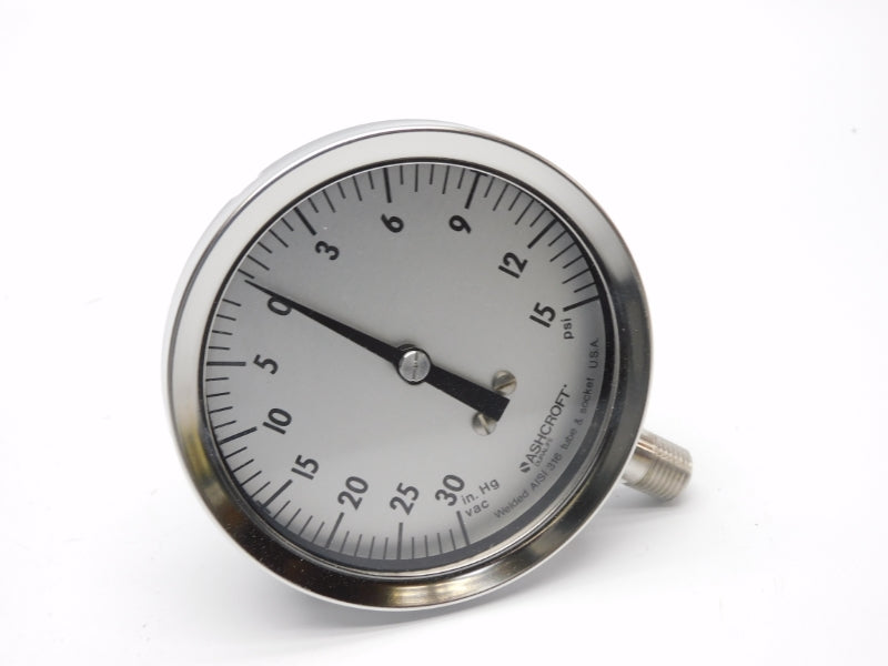 ASHCROFT 351009SW02L30IMV&15# 15PSI NSMP