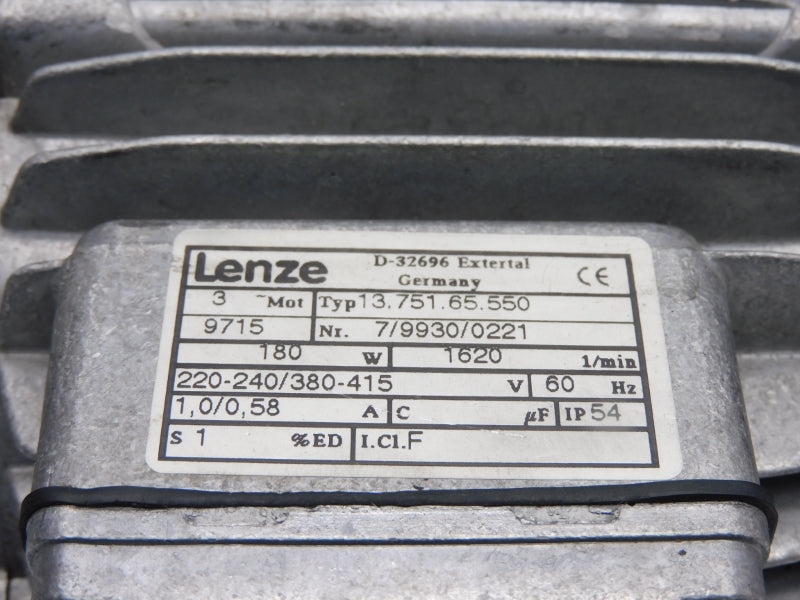 LENZE 13.751.65.550 12.311.40.340 220-240/380-415V 1.0/0.58A NSNP