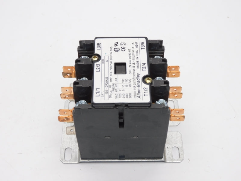 ALLEN BRADLEY 400-DP30NJ3 SER. A 24V 30A (WH) NSMP
