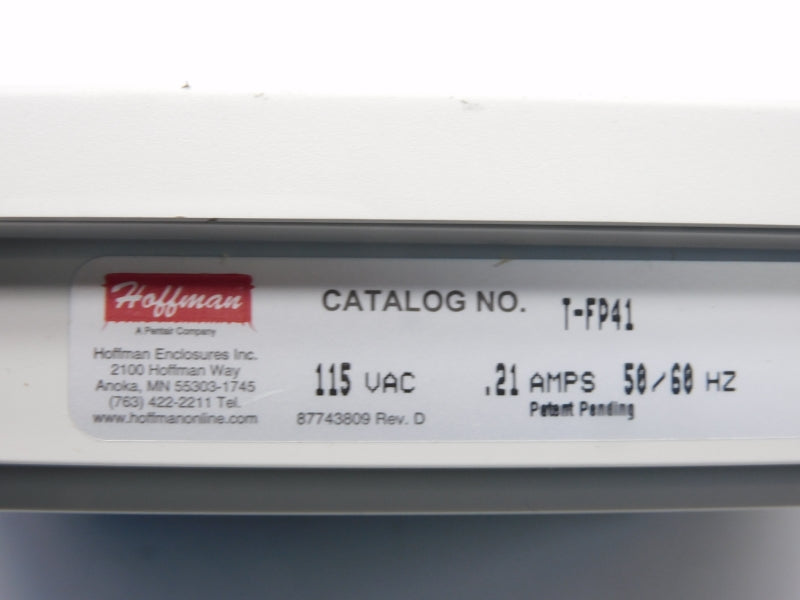 HOFFMAN T-FP41 115VAC .21A NSNP
