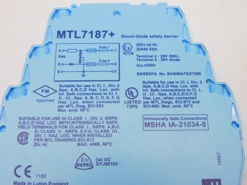 MTL MTL7187+ 28V NSNP