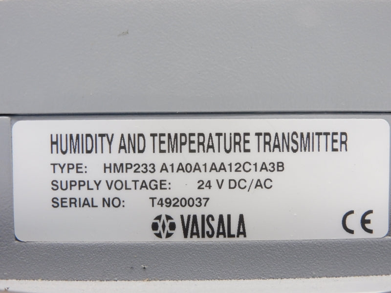VAISALA HMP233A1A0A1AA12C1A3B 24VDC/AC NSNP
