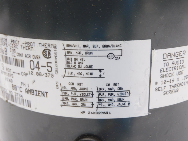 GENERAL ELECTRIC 5KCP39PGL811S 208-230V 3.50A NSNP