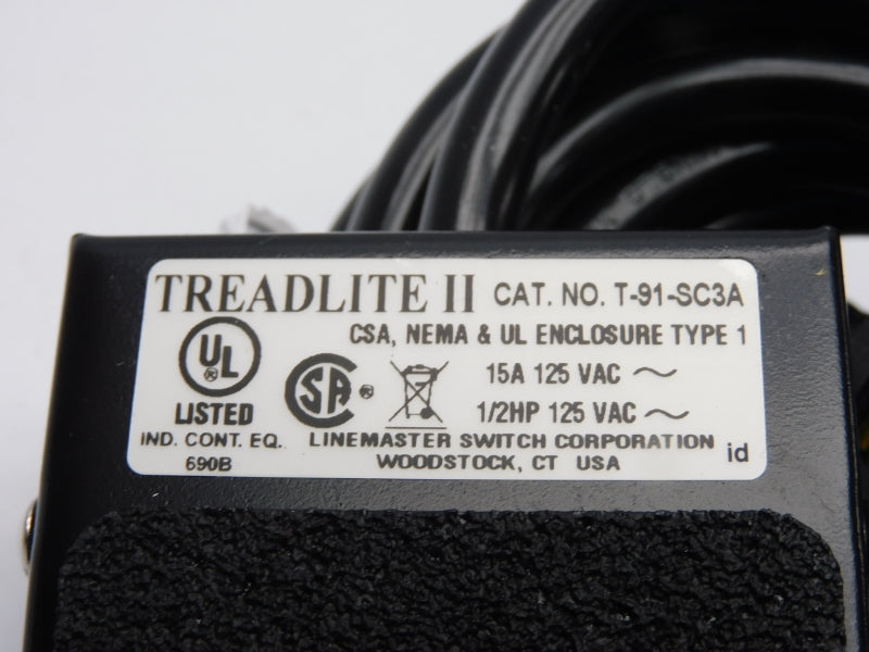 LINEMASTER T-91-SC3A 125VAC 15A NSMP