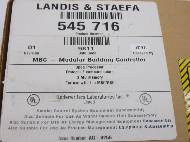 LANDIS&STAEFA 545716 NSFS