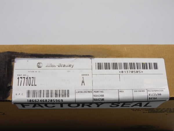 ALLEN BRADLEY 1771-OZL SER. A DATE: 2008 NSFS