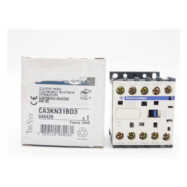 TELEMECANQUE CA3KN31BD3 24VDC 10A NSMP