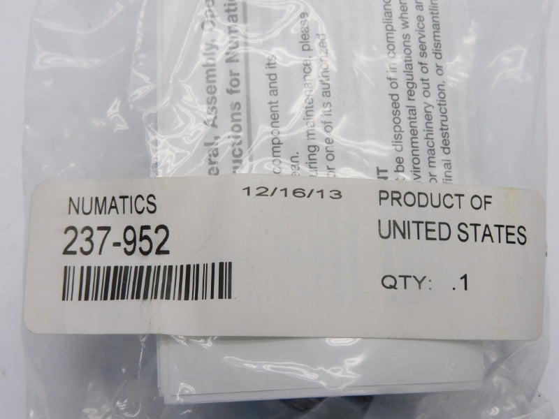 NUMATICS 237-952 NSMP