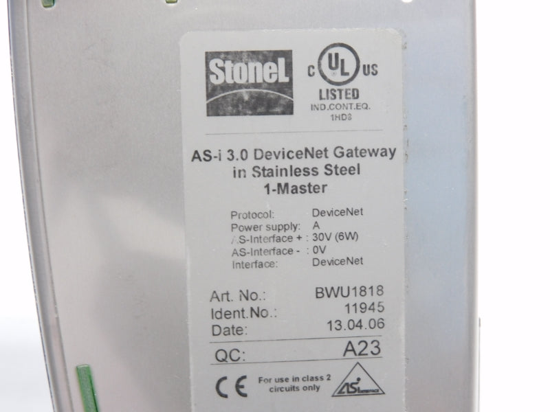 STONEL BWU1818 30V NSNP