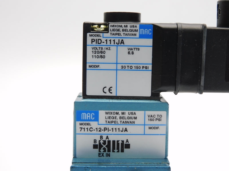 MAC 711C-12-PI-111JA 110/120V 150PSI NSNP