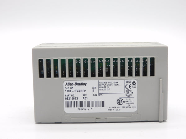ALLEN BRADLEY 1794-IE4X0E2 SER. B 24VDC NSMP