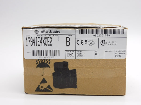 ALLEN BRADLEY 1794-IE4X0E2 SER. B 24VDC NSMP