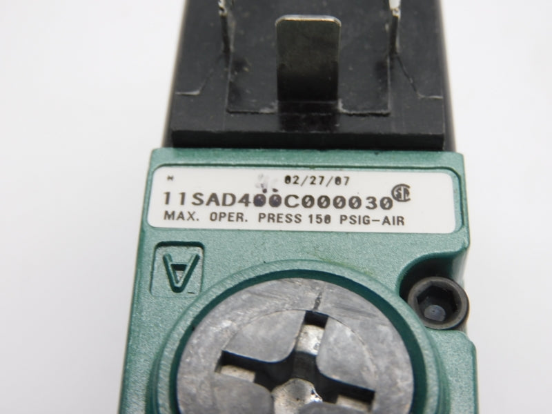 NUMATICS 11SAD400C000030 100-115/110-120V .15A 150PSI NSNP