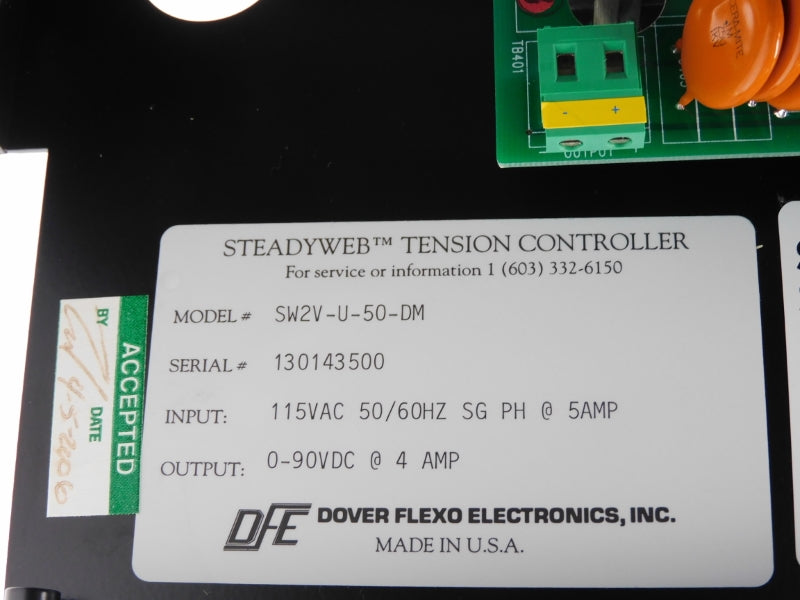 DFE SW2V-U-50-DM 115VAC 5A NSNP