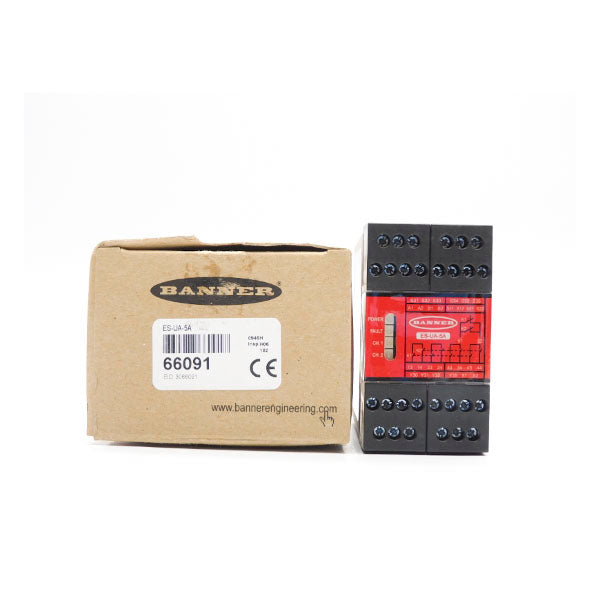 BANNER ENGINEERING ES-UA-5A 66091 250VAC 6A NSMP