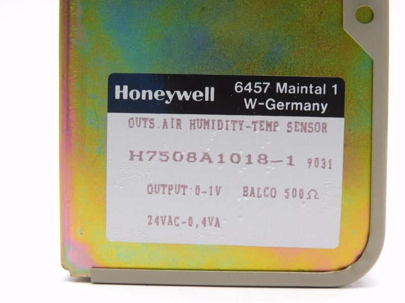 HONEYWELL H7508A1018-1 24VAC NSNP