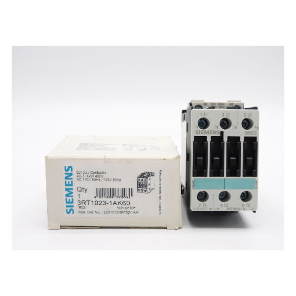 SIEMENS 3RT1023-1AK60 110/120VAC 40A NSMP