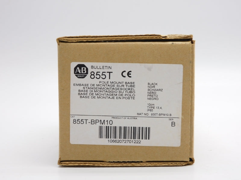 ALLEN BRADLEY 855T-BPM10 SER. B 250V (BR/WH) NSMP