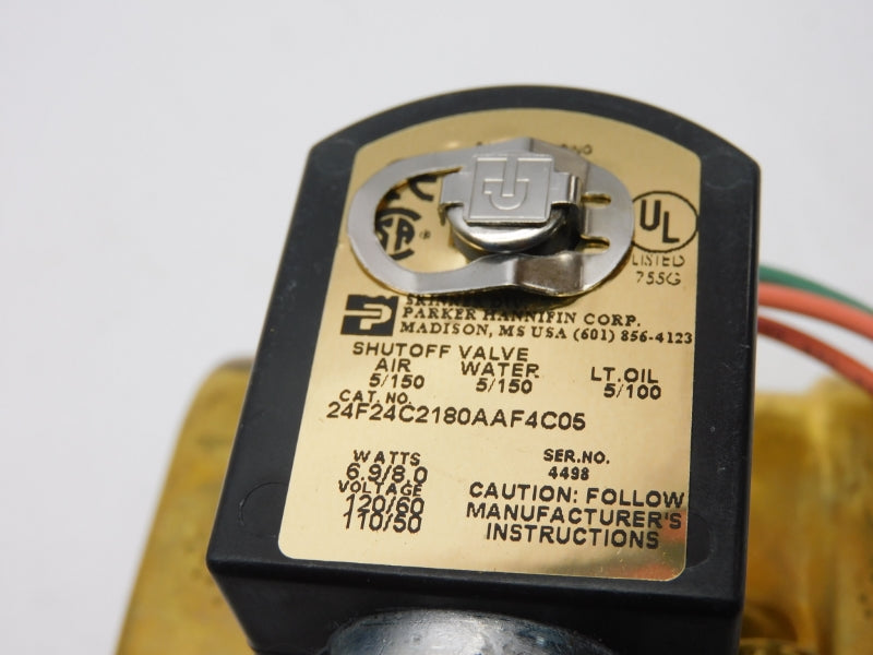 PARKER 24F24C2180AAF4C05 110/120V 150PSI 1-1/2" NSMP