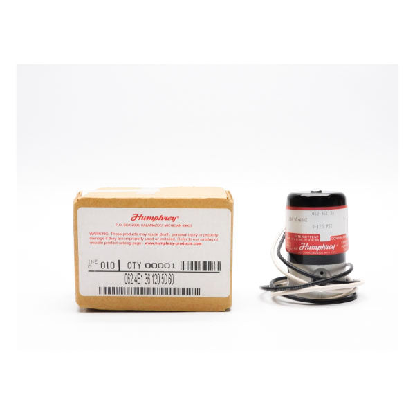 HUMPHREY 0624E1361205060 120V 0-125PSI NSMP