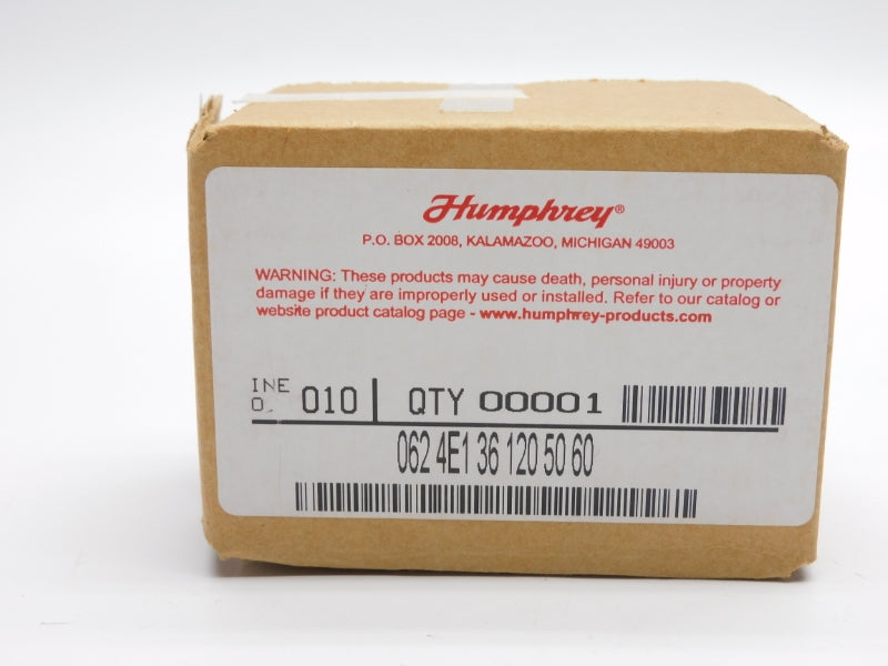 HUMPHREY 0624E1361205060 120V 0-125PSI NSMP