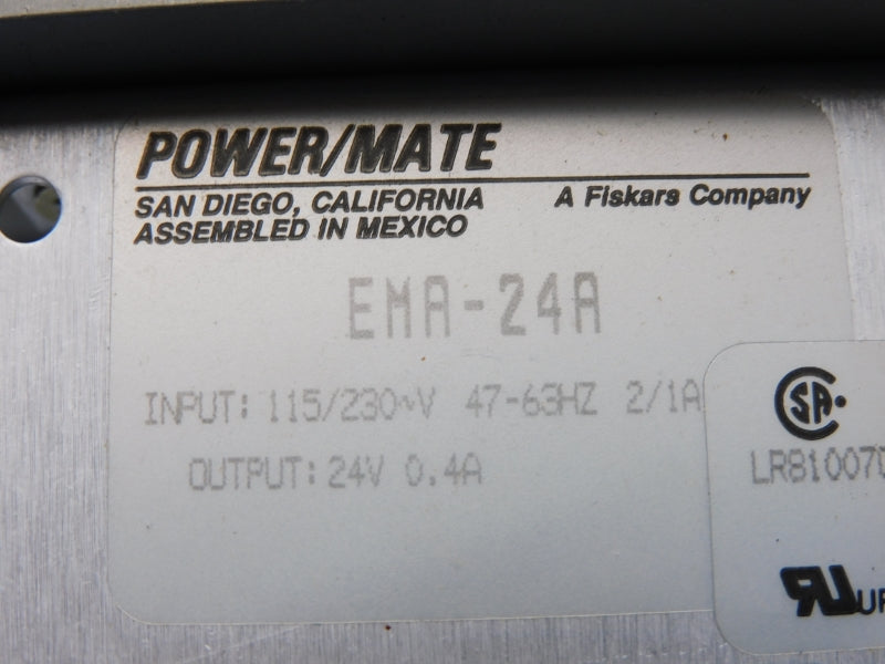POWER/MATE EMA-24A 115/2330V 2/1A UNMP