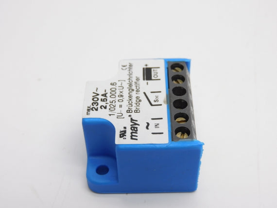 MAYR 1/025.000.6 0802471 230V 2.5A UNMP