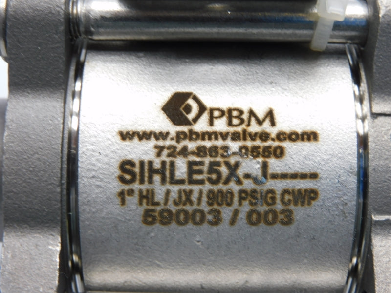 PBM SIHLE5X-J 900PSI 1" NSNP