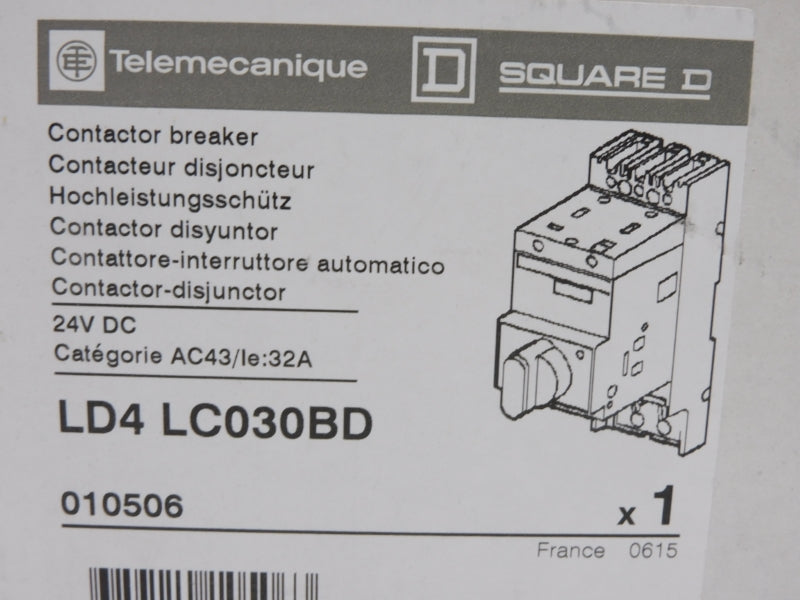 TELEMECANIQUE LD4LC030BD 24VDC 32A NSMP
