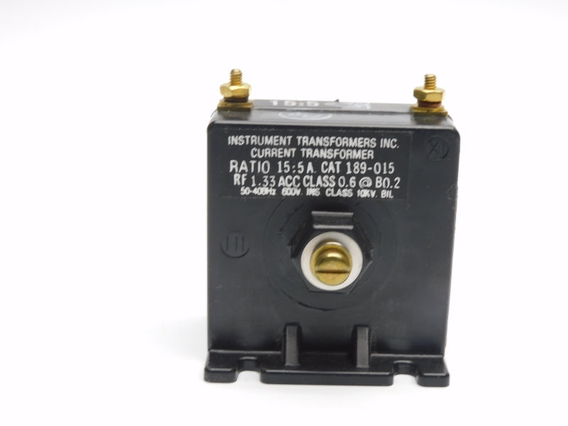 INSTRUMENT TRANSFORMERS 189-015 600V NSNP