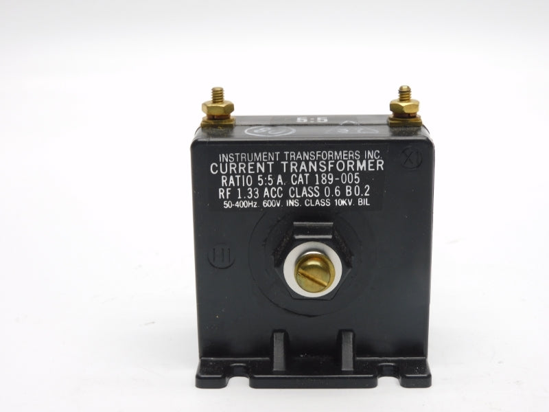 INSTRUMENT TRANSFORMERS 189-005 600V NSNP