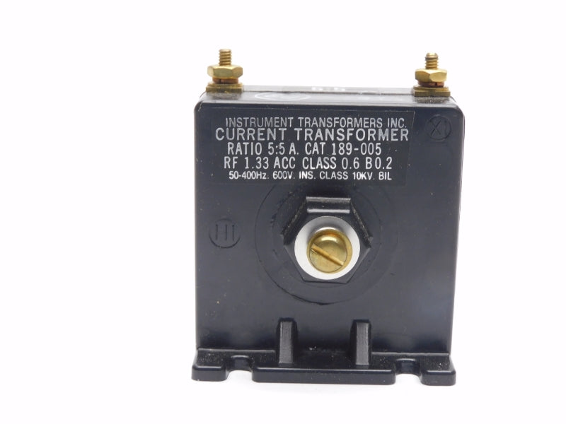 INSTRUMENT TRANSFORMERS 189-005 600V NSNP