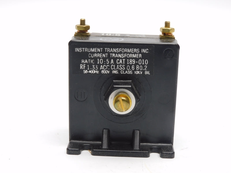 INSTRUMENT TRANSFORMERS 189-010 600V NSNP