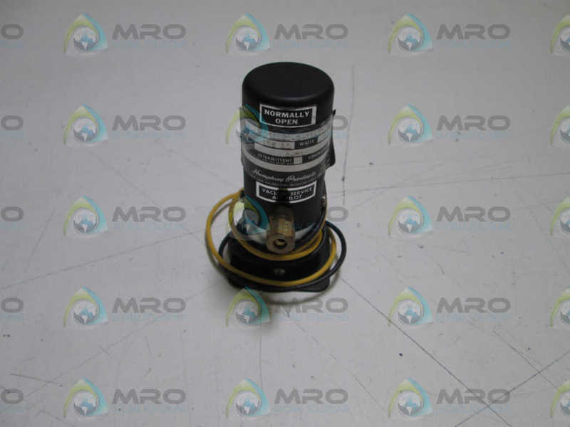 HUMPHREY VACUUM SOLENOID VALVE VA250AE1-2-11-21 NSNP