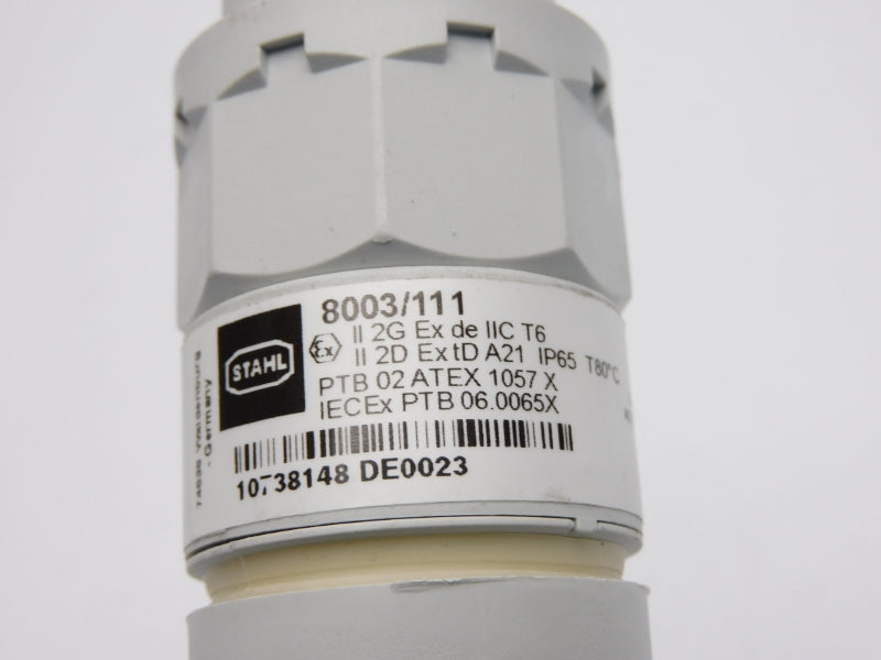 STAHL 8003/111 500V 6A (AS PICTURED) NSNP