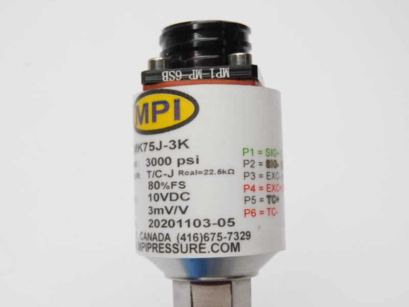 MPI MK75J-3K 10VDC 3000PSI NSMP