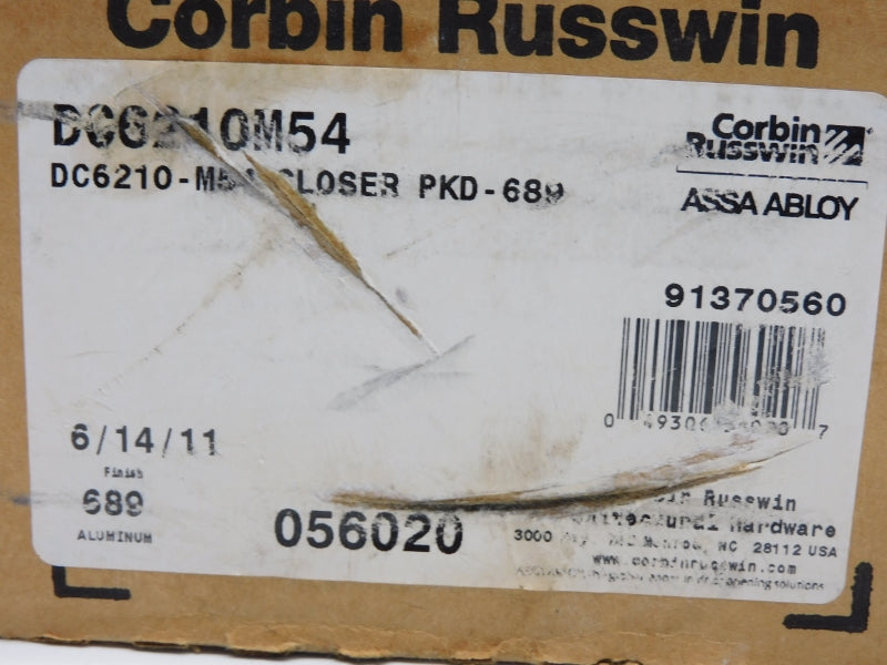 CORBIN RUSSWIN DC6210M54 NSMP