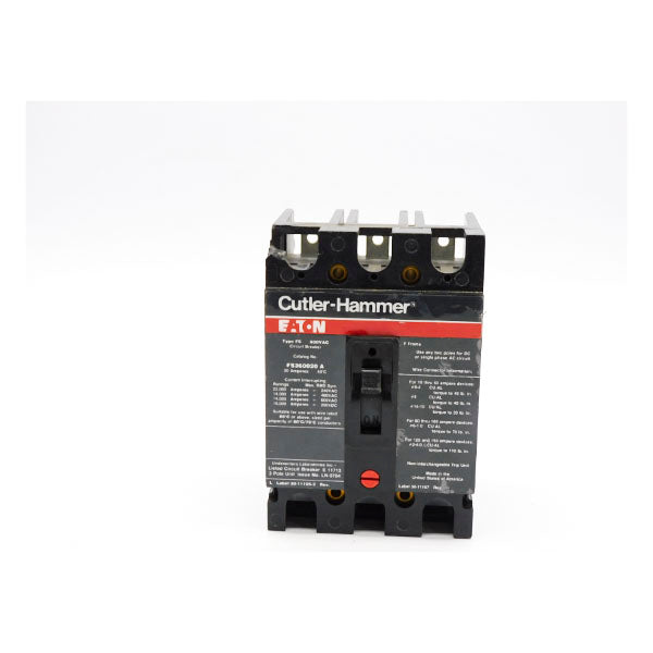 CUTLER HAMMER FS360020A 600VAC 20A (AS PICTURED) UNMP