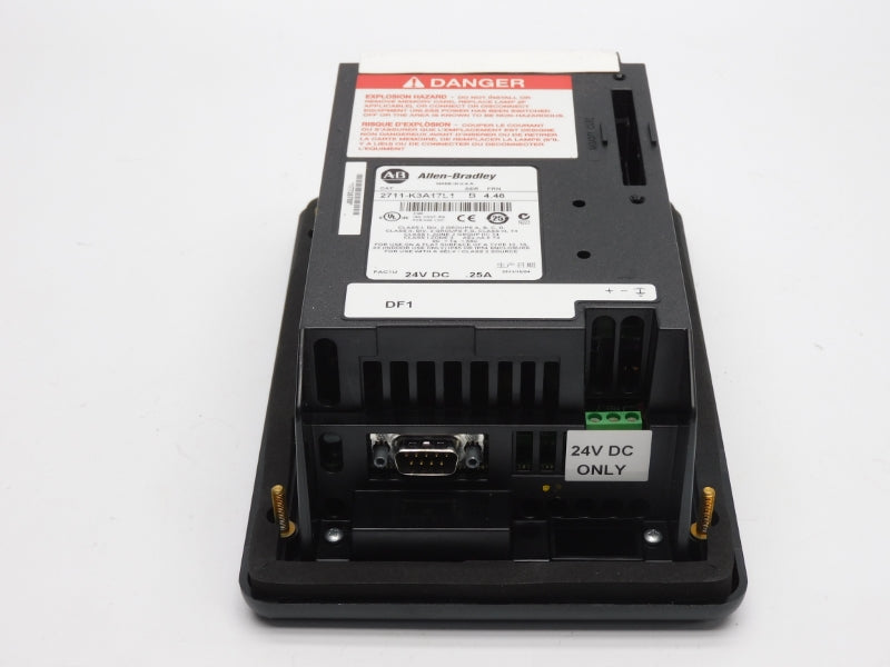 ALLEN BRADLEY 2711-K3A17L1 SER. B F/W 4.48 24VDC .25A NSNP