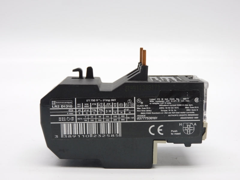 TELEMECANIQUE LR2D1310 600VAC 4-6A NSNP